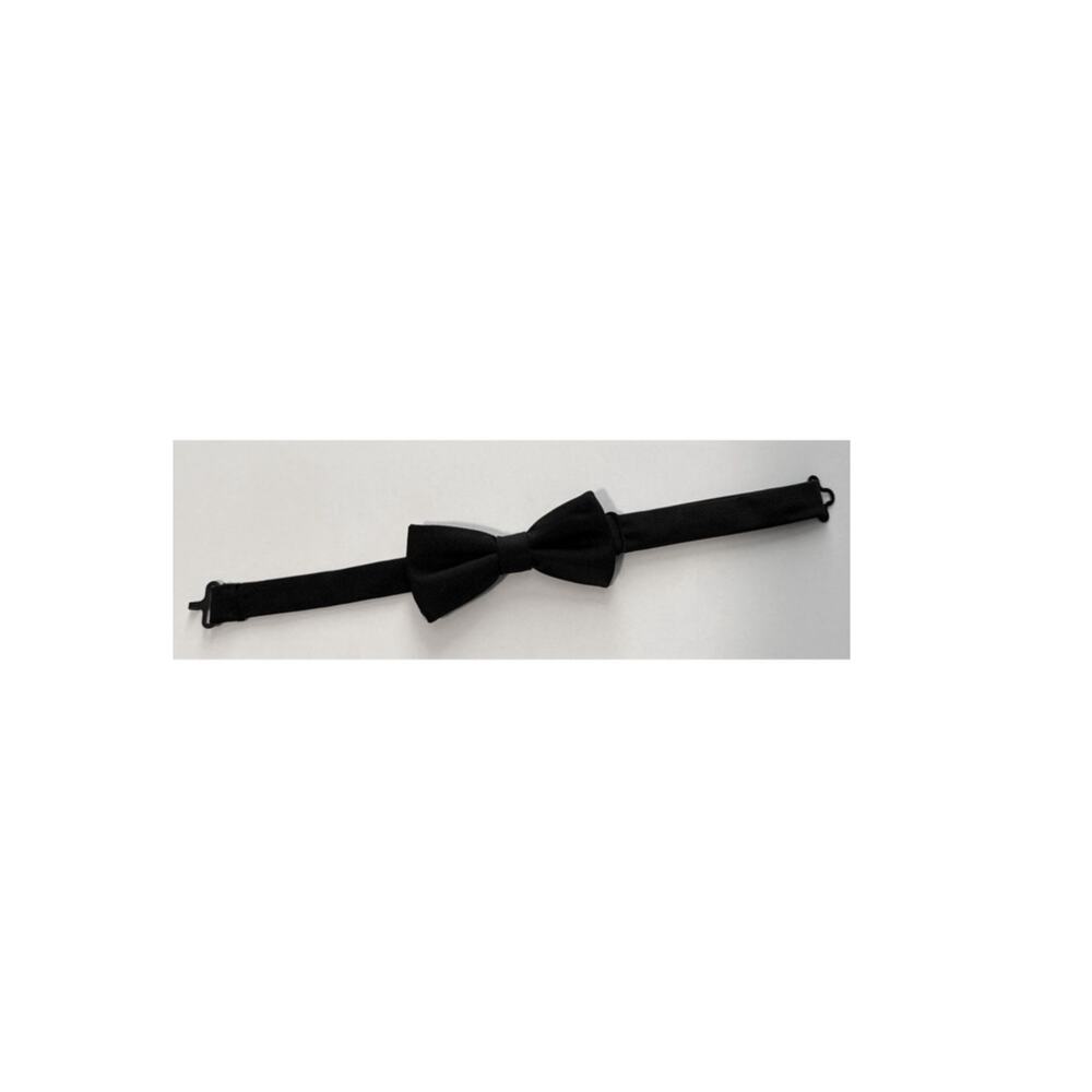 Cat & Jack Black Woven Bow Tie Youth One Size Fits Most